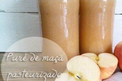puré de maçã caseiro