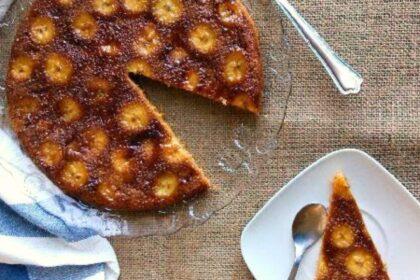 Bolo de banana com farinha integral