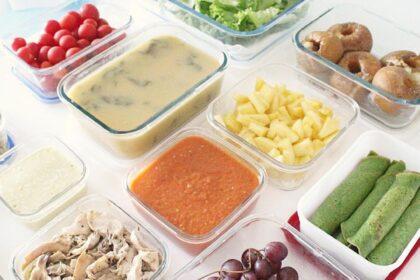 Ementa e preparação da semana