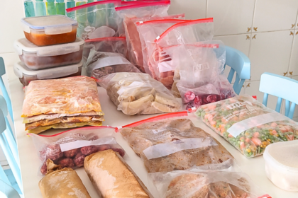 COMIDA RÁPIDA FÁCIL E SAUDÁVEL PARA UM MÊS