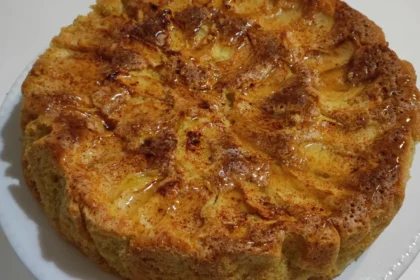 bolo de maçã e azeite