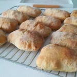 PÃO CIABATTA CASEIRO RECEITA FÁCIL