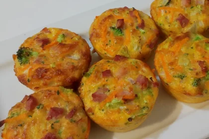receita de muffins salgados