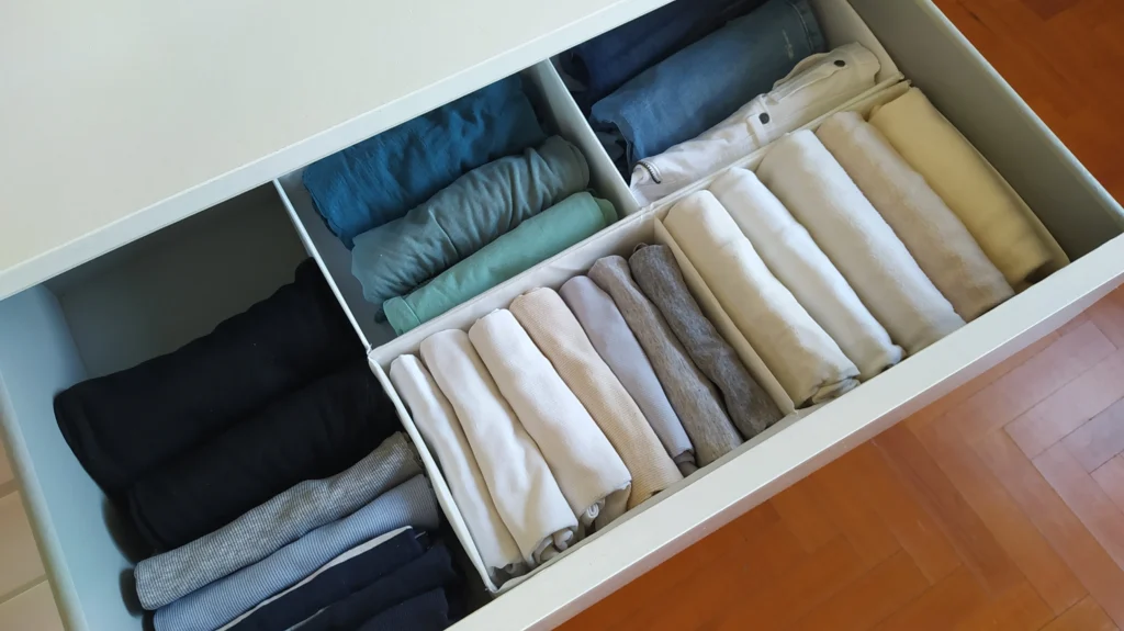 como organizar o guarda-roupa